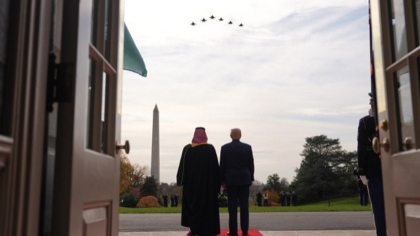 دیدار دونالد ترامپ و محمد بن سلمان در کاخ سفید