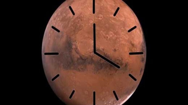 زمان در مریخ سریعتر می گذرد؟