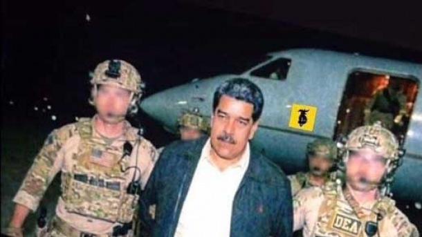 اولین تصویر از مادورو در آمریکا منتشر شد!