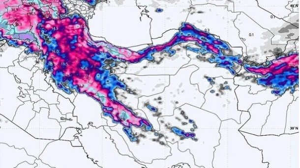 ورود سامانه بارشی جدید به کشور