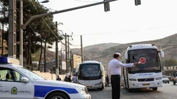 لغو توقف اجباری اتوبوسها در پلیس راه
