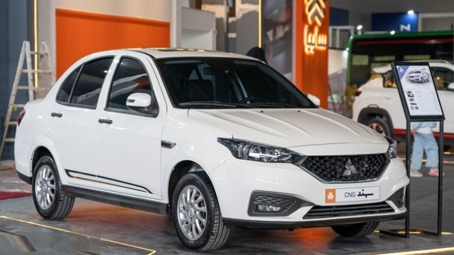 خودرو سهند CNG پارسخودرو معرفی شد