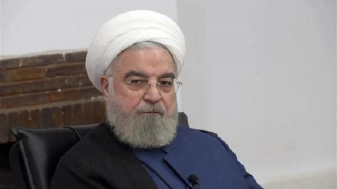 توهین و تهدید علیه حسن روحانی در تجمع شبانه