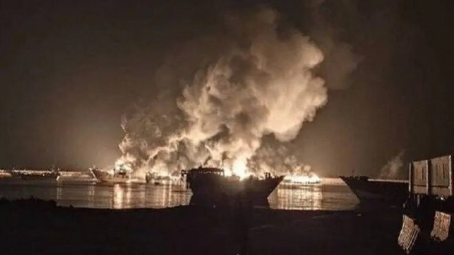 حمله پهپادی آمریکا به 2 قایق صیادی در هرمزگان