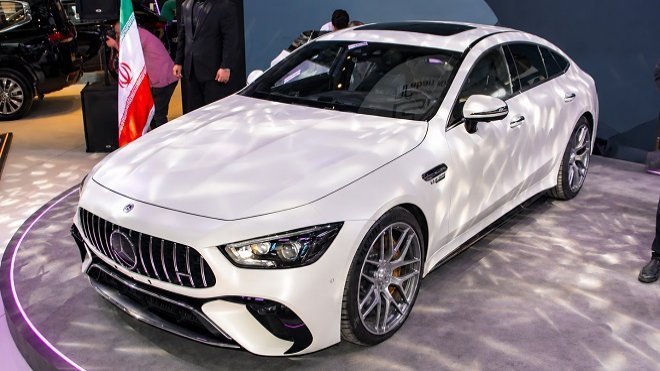 مرسدس AMG GT 63 S در نمایشگاه خودرو تهران