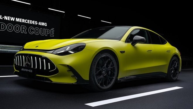 مرسدس بنز AMG GT چهاردر برقی معرفی شد
