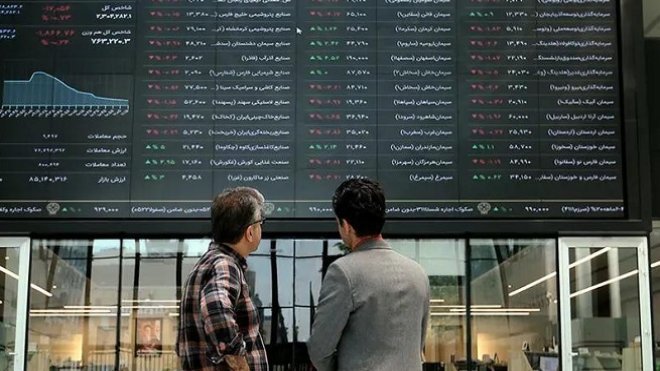 بورس تهران قرمزپوش شد