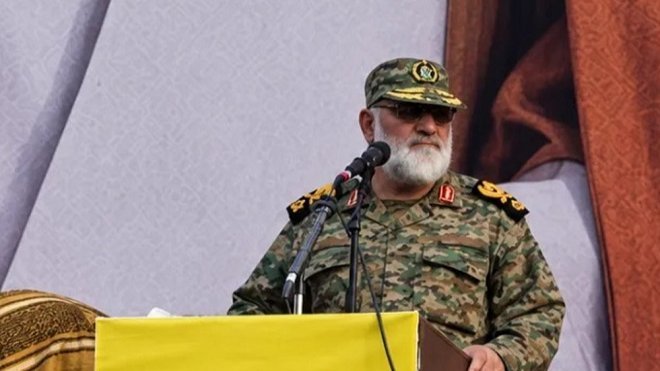 سردار نقدی: فناوری بمب 14 تنی آمریکا در اختیار ایران است