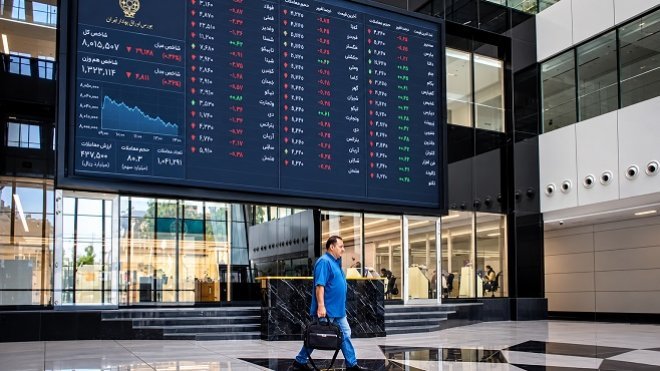 بورس تهران قرمزپوش شد