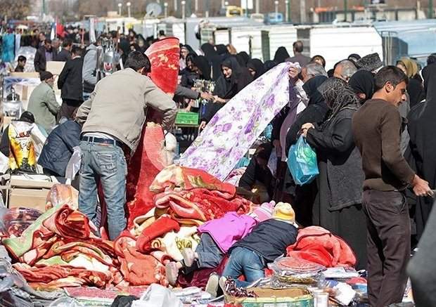 موج نوروزی دستفروشان