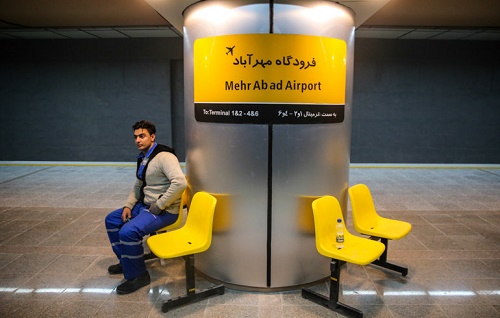خط متروی فرودگاه مهرآباد افتتاح شد