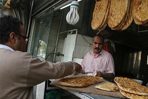 افزایش غیررسمی قیمت نان در بازار