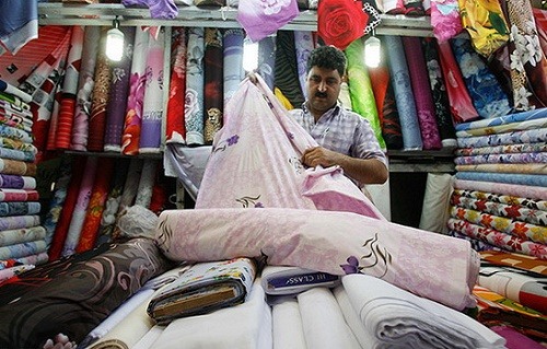 گزارشی از بازار پارچه و پرده عبدل آباد