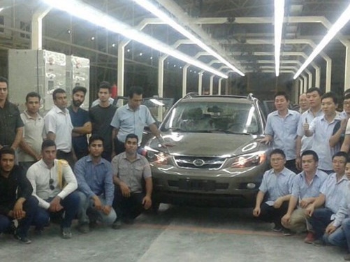 نخستین خودروی BYD S6 از خط کارمانیا بیرون آمد/ قیمت