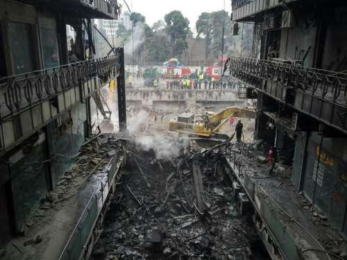 آوار‌برداری پلاسکو بدون اعلام آمار دقيقی از مفقودان تمام شد