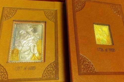 چهارمین تمبر طلا و نقره در کشور تولید میشود