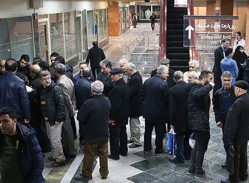 غم اهالی پلاسکو در مجمتع نور