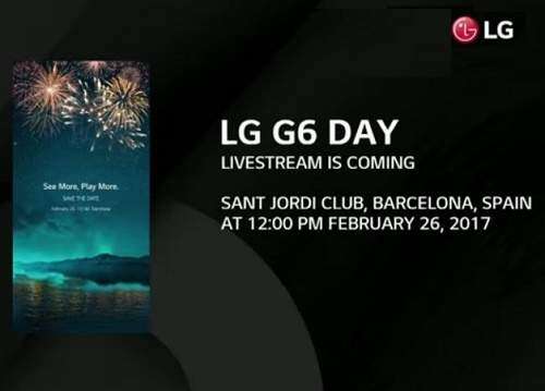 پوشش زنده مراسم رونمایی پرچمدار جدید ال‌ جی با نام G6