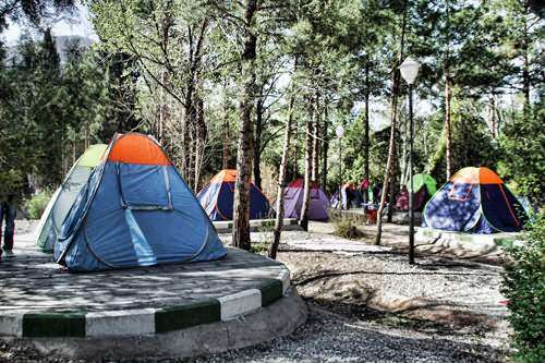 هزینه اقامت مسافران قشم در چادر 20 هزار تومان است