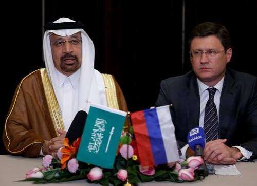 توافق روسیه و عربستان سعودی بر سر کاهش میزان تولید نفت