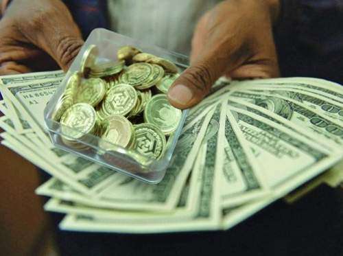 حركت زيگزاگی دلار به دنبال سقوط قيمت انواع سكه