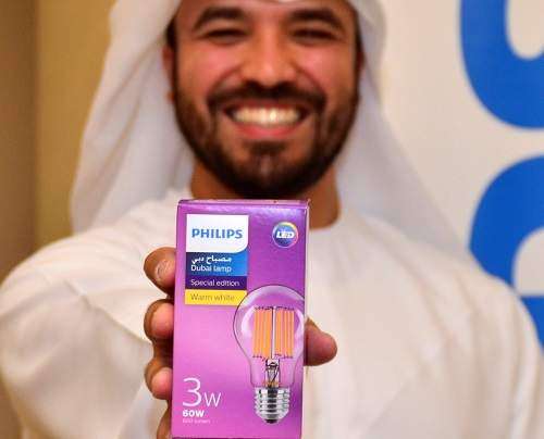 دوبی لامپ کم‌مصرف‌ترین لامپ جهان!