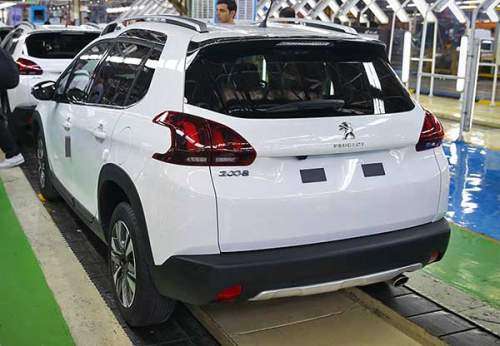 قیمت جدیدی برای پژو 2008 اعلام شد