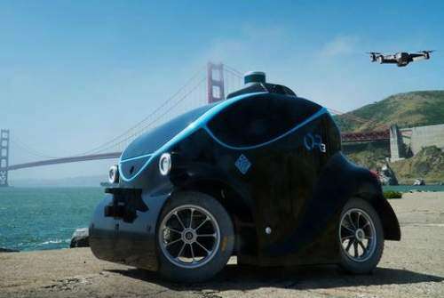 گشت‌زنی خودروهای پلیس بدون راننده در دبی