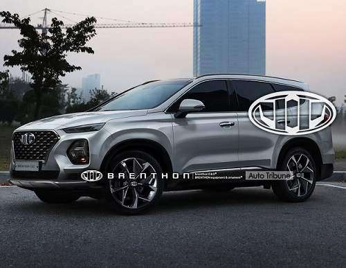 طراحی هیوندای سانتافه جدید منتشر شد