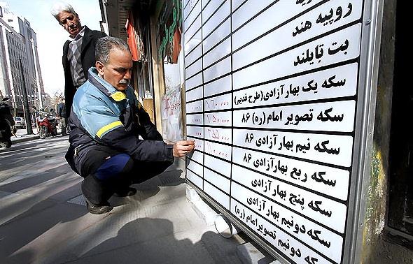 ریزش قیمت در بازار سکه و ارز