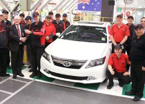 تولید تویوتا آریون پس از 11 سال در استرالیا متوقف شد