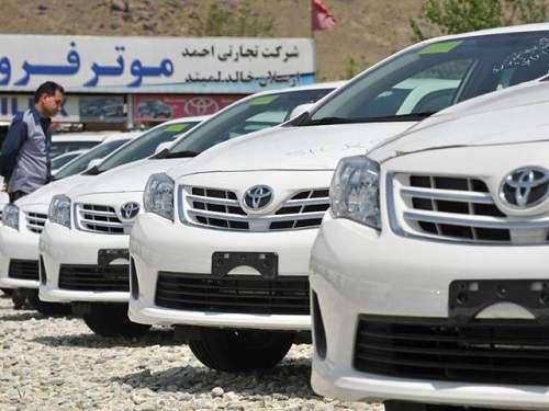 95 درصد بازار خودروی افغانستان در دست تویوتا