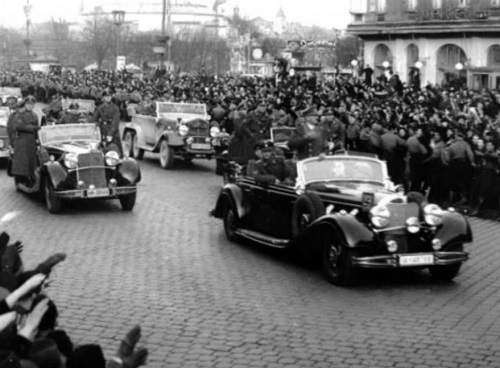 حراج خودروی مرسدس بنز هیتلر در آمریکا