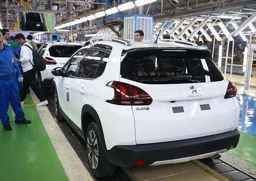 آمار تولید پژو 2008