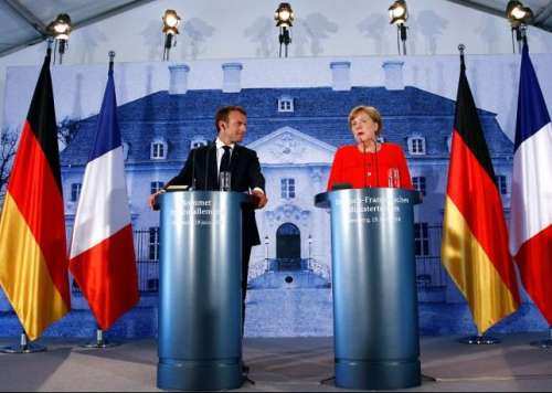 توافق ماکرون و مرکل بر سر طرح بودجه مشترک اروپا