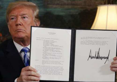 آمریکا تحریمها علیه ایران را بازگرداند