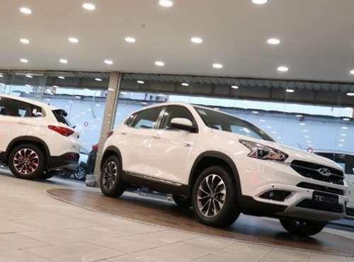 گزارش تصویری از رونمایی تیگو 7 جدید توسط مدیران خودرو