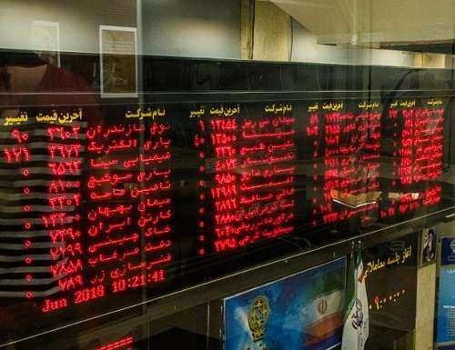 شاخص بورس تهران در پایان معاملات امروز شنبه