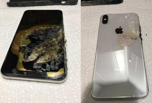 آیفون XS مکس در جیب صاحبش آتش گرفت