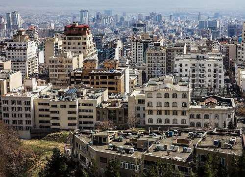 دمای منطقه‌ای از قیمت مسکن تهران