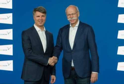 بنز با ب‌ام‌و شریک شد