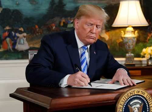 دونالد ترامپ تحریمهای جدیدی علیه ایران وضع کرد