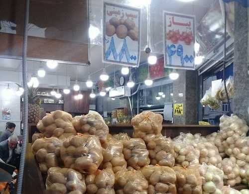 افزایش قیمتها به سیب زمینی رسید + عکس