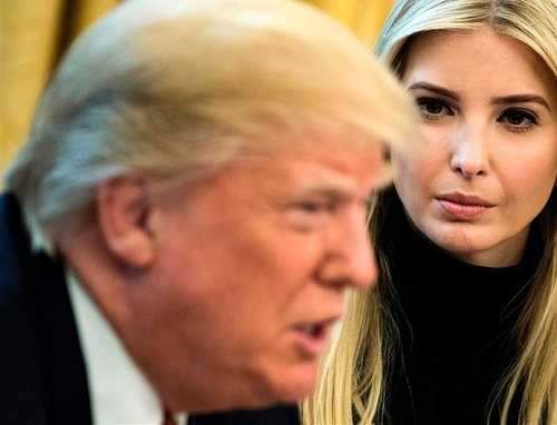 اعلام درآمدهای دختر دونالد ترامپ در سال 2018