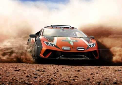 سوپرکار لامبورگینی برای دشت و بیابان