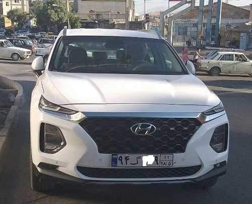 هیوندای سانتافه 2019 در خیابان های ایران + تصاویر