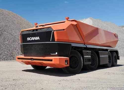 اولین کامیون کاملا خودران اسکانیا معرفی شد