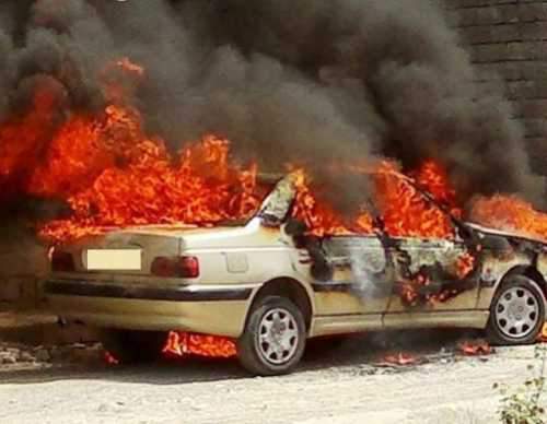 آیا باک بنزین خودرو پس از وقوع حریق منفجر می شود!؟