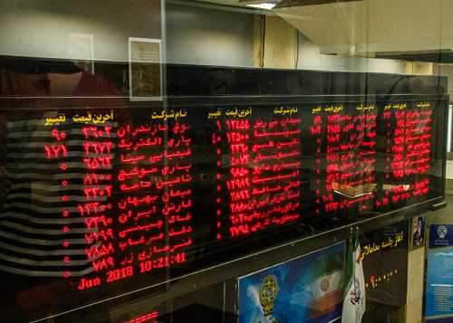 بورس تهران در پایان معاملات روز یکشنبه