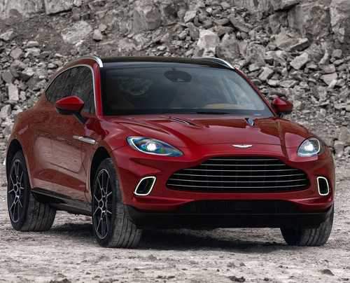 رونمایی از شاسی بلند جذاب آستون مارتین